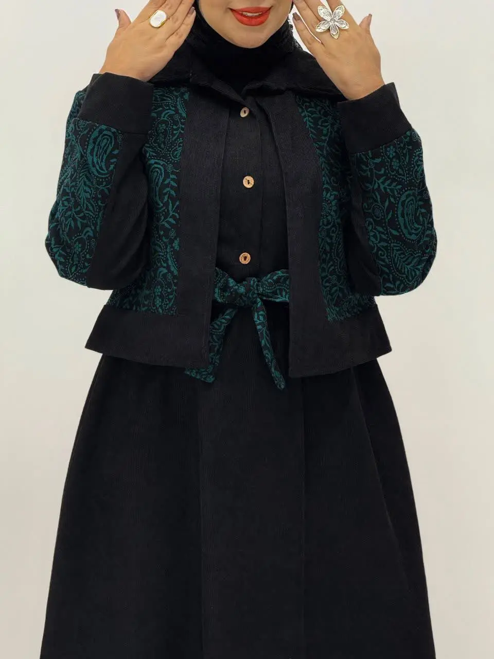 3901-کت و سارافون یلدایی هیوا